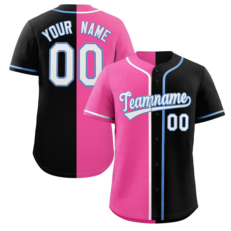Gradient custom baseball jersey-23-01
